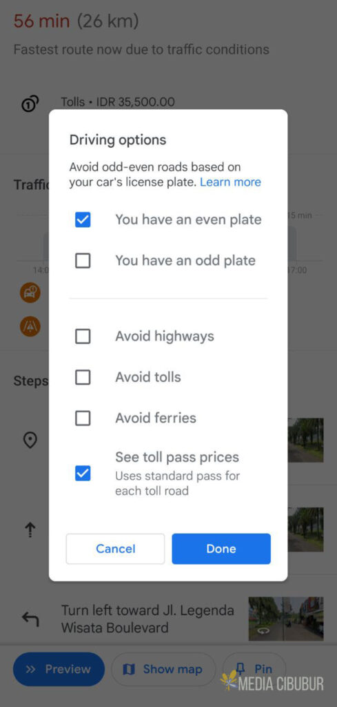 google-maps-estimasi-tarif-tol