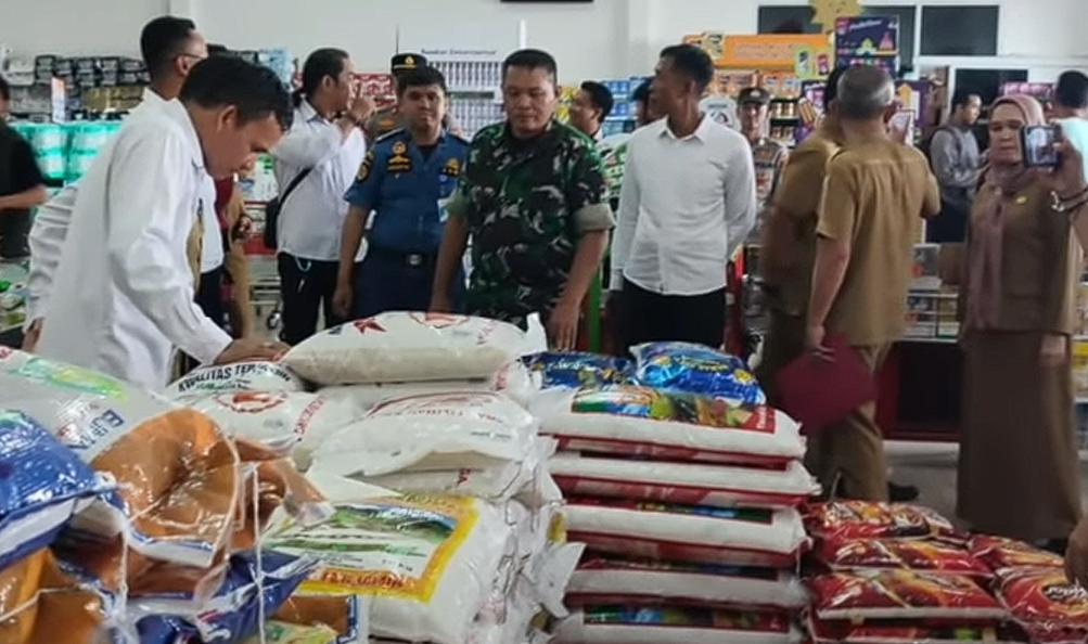 Sidak Beras Di Swalayan