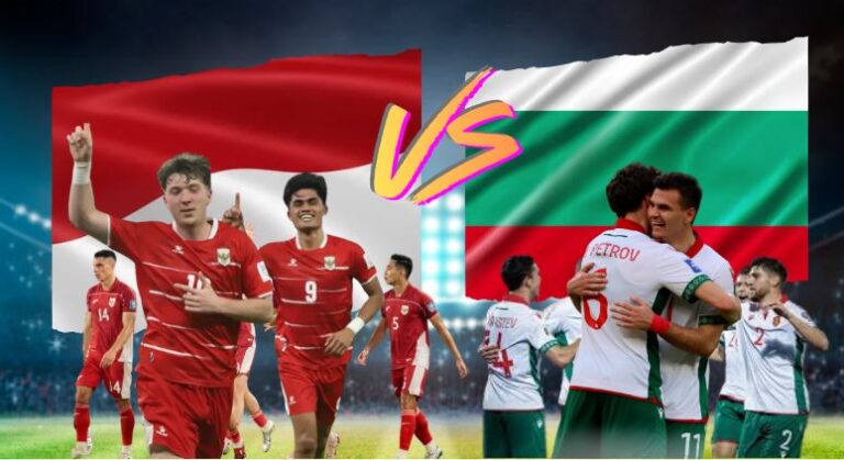 Timnas Indonesia vs Bulgaria
