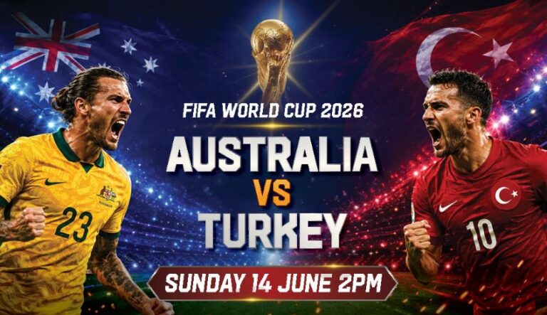 Australia vs Turki